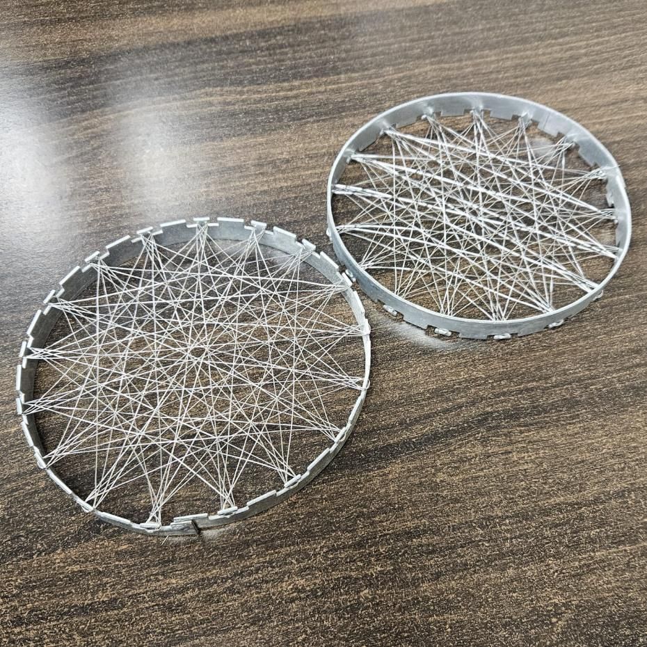 Stainless Steel Mini Tandoor Grill Jali - (Pack of 2)