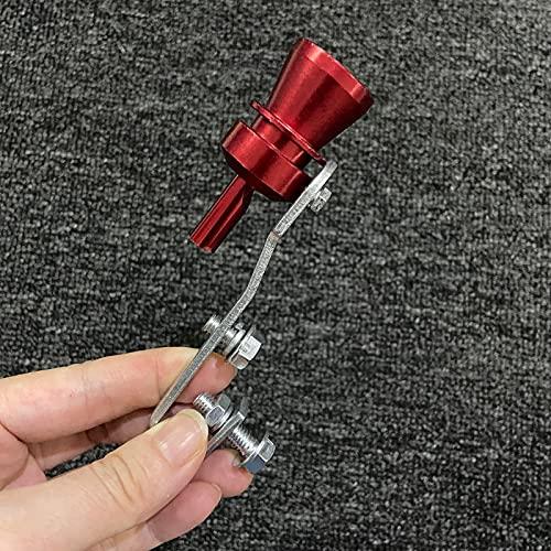 🔥Medium Universal Turbo Sound Noise Exhaust Muffler Pipe Whistle Valve🚗💨