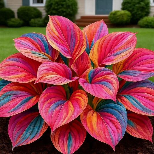 Multicolor Hosta Seeds with Free Plant Growth Serum (130g Pack)