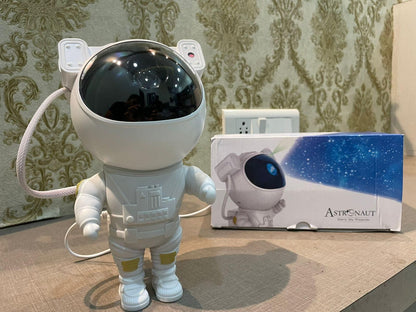 Astronaut Galaxy Projector - 360° Rotating Head with Remote Control | Night Light