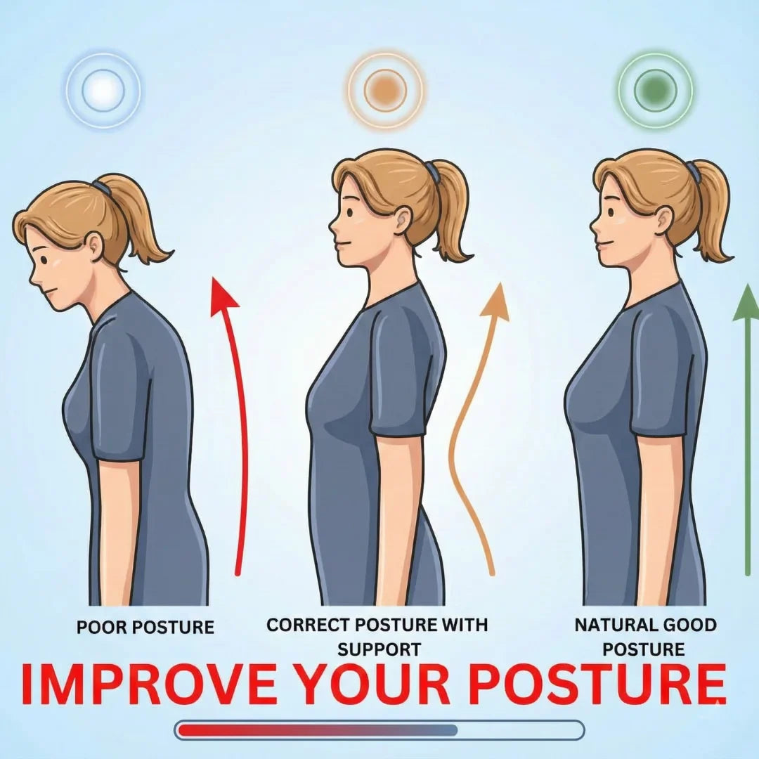 Posture Corrector Belt – Say Goodbye to Back Pain & Slouching! 💪