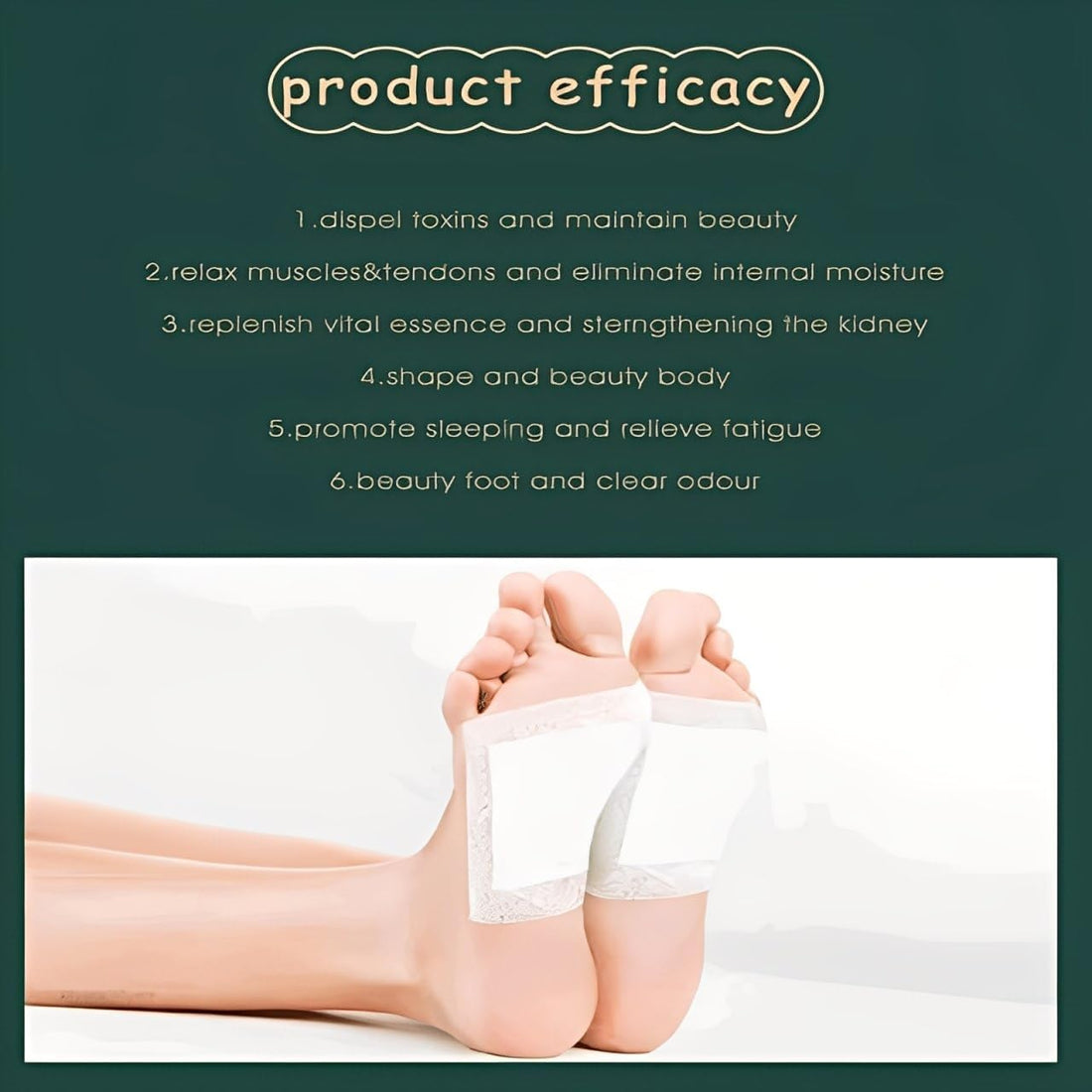 Ayurvedic Herbal Foot Detox Patches – 100% Natural Ingredients | BUY 10 GET 10 FREE (Pack of 20)