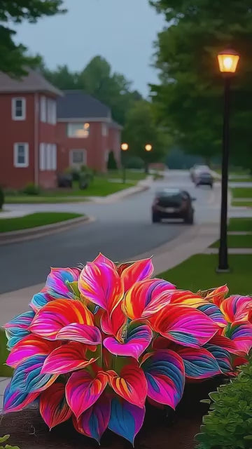 Multicolor Hosta Seeds with Free Plant Growth Serum (130g Pack)